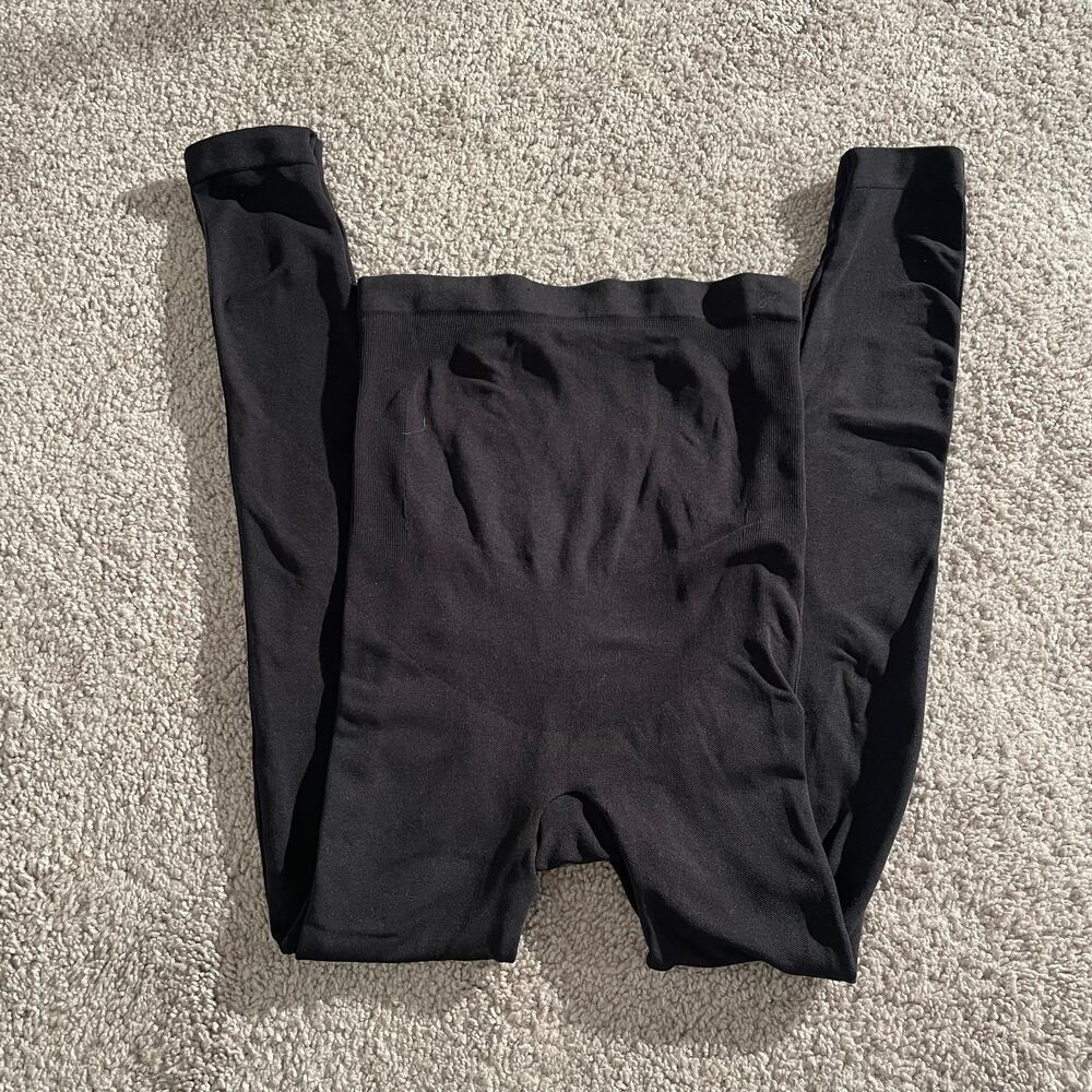 Spanx black maternity leggings size XS shapewear comfortable stretchy